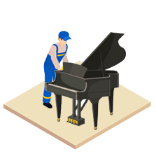 Piano service